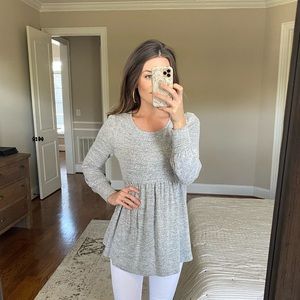 Plush Knit Maternity Top